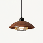 Ember Dome Pendant Light – Modern Metal Hanging Lamp for Dining & Living Spaces