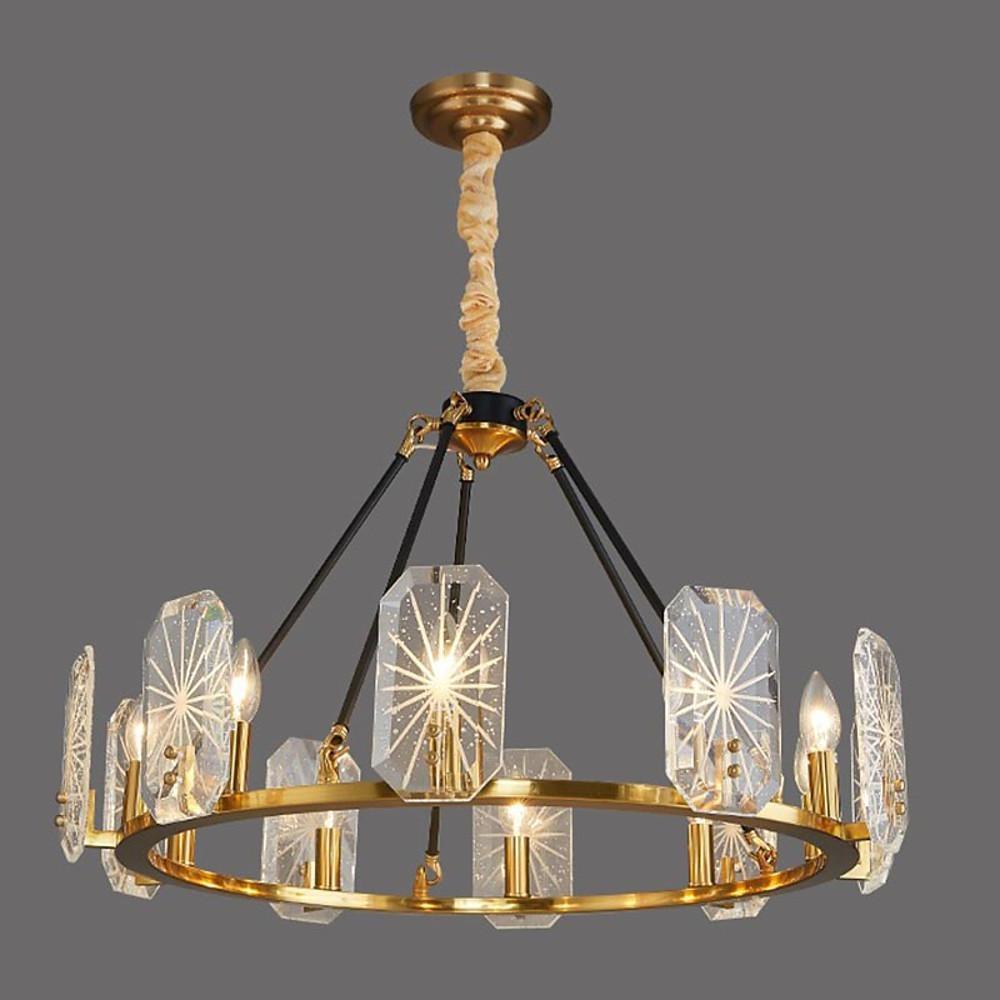 Wagon Wheel Chandeliers 8 Or 10 Lights Gold Finish