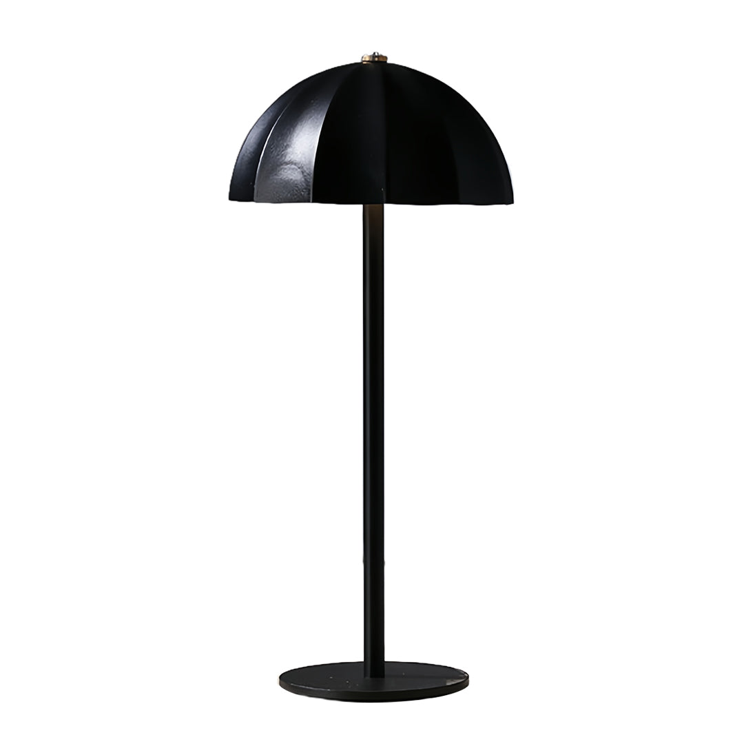 Mushroom Cordless Table Lamp with Dimmable LED, Iron & Acrylic
