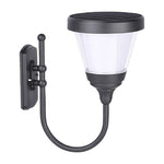 Modern Outdoor Wall Sconce with Curved Arm – Waterproof LED Garden Light