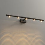 Minimalist LED Vanity Light Bar for Bathroom Mirror – Modern Black Wall Mount
