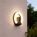 Luma Noir Outdoor Wall Sconce – Modern LED Architectural Light