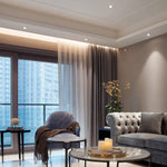 Hill-Shaped Recessed LED Spotlight with Full-Spectrum Light