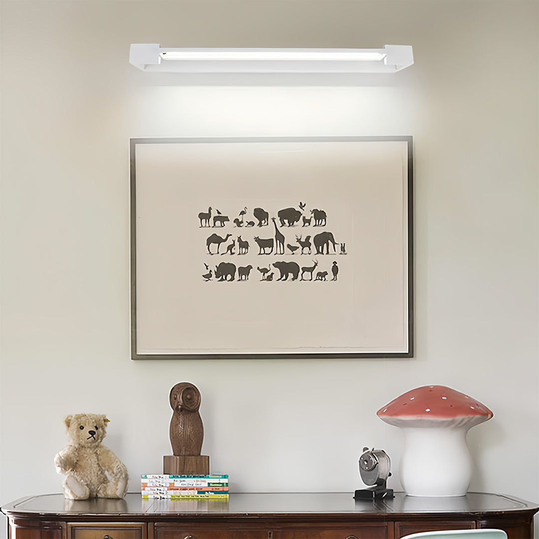 Chrome LED Vanity Light Bar for Modern Bathroom Mirror