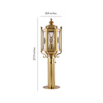 Antique Copper Path Light – Solid Brass Outdoor Landscape Lighting