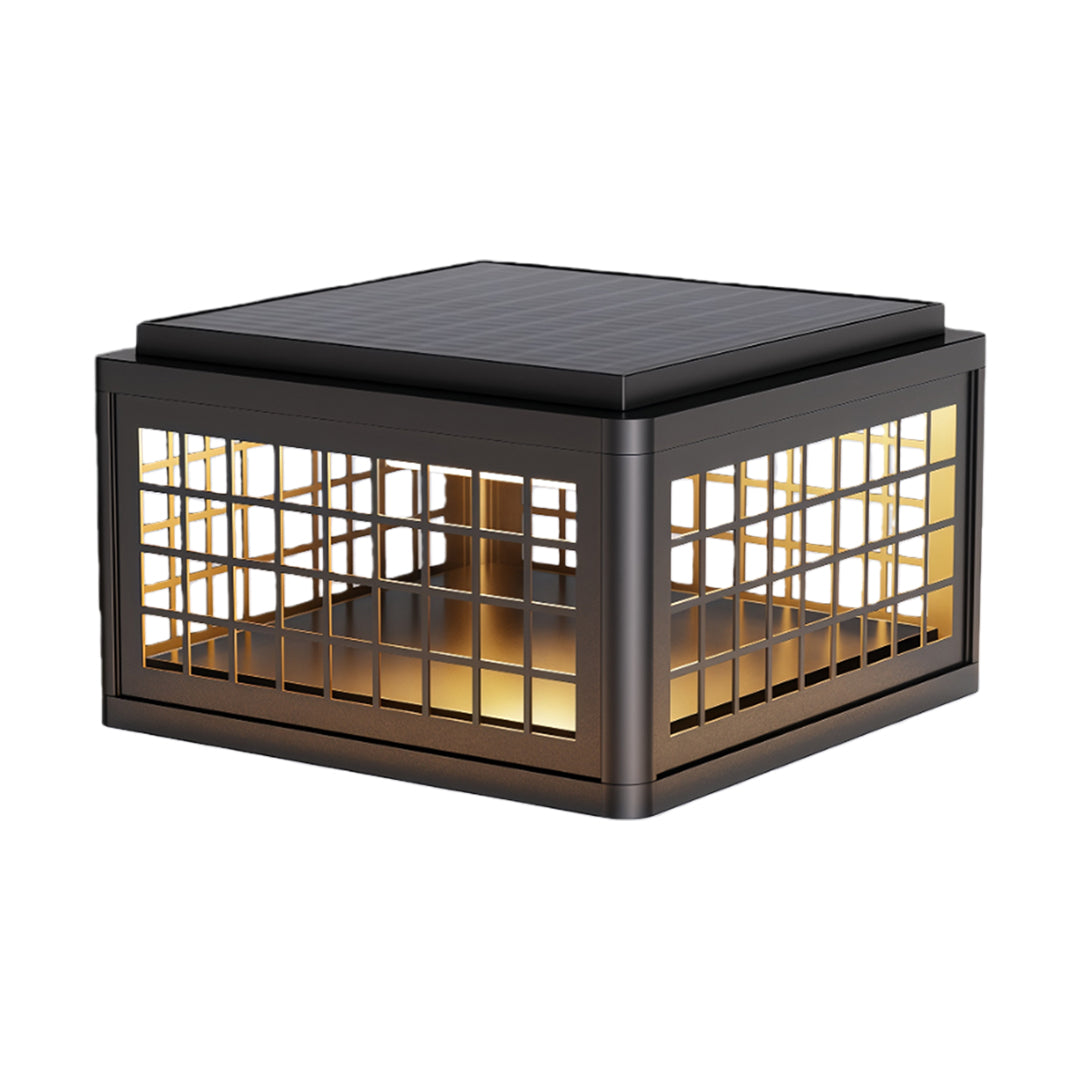 Modern Outdoor Pillar Lights Waterproof Aluminum Garden Post Lighting