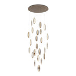 Möbius Gold Modern Chandelier – Luxury LED Ceiling Light