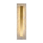 Luxury Brass Cloud Stone Wall Sconce with Warm LED Light for Modern Interiors