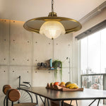 Aurelia Copper Iron Pendant Light with Adjustable Chain