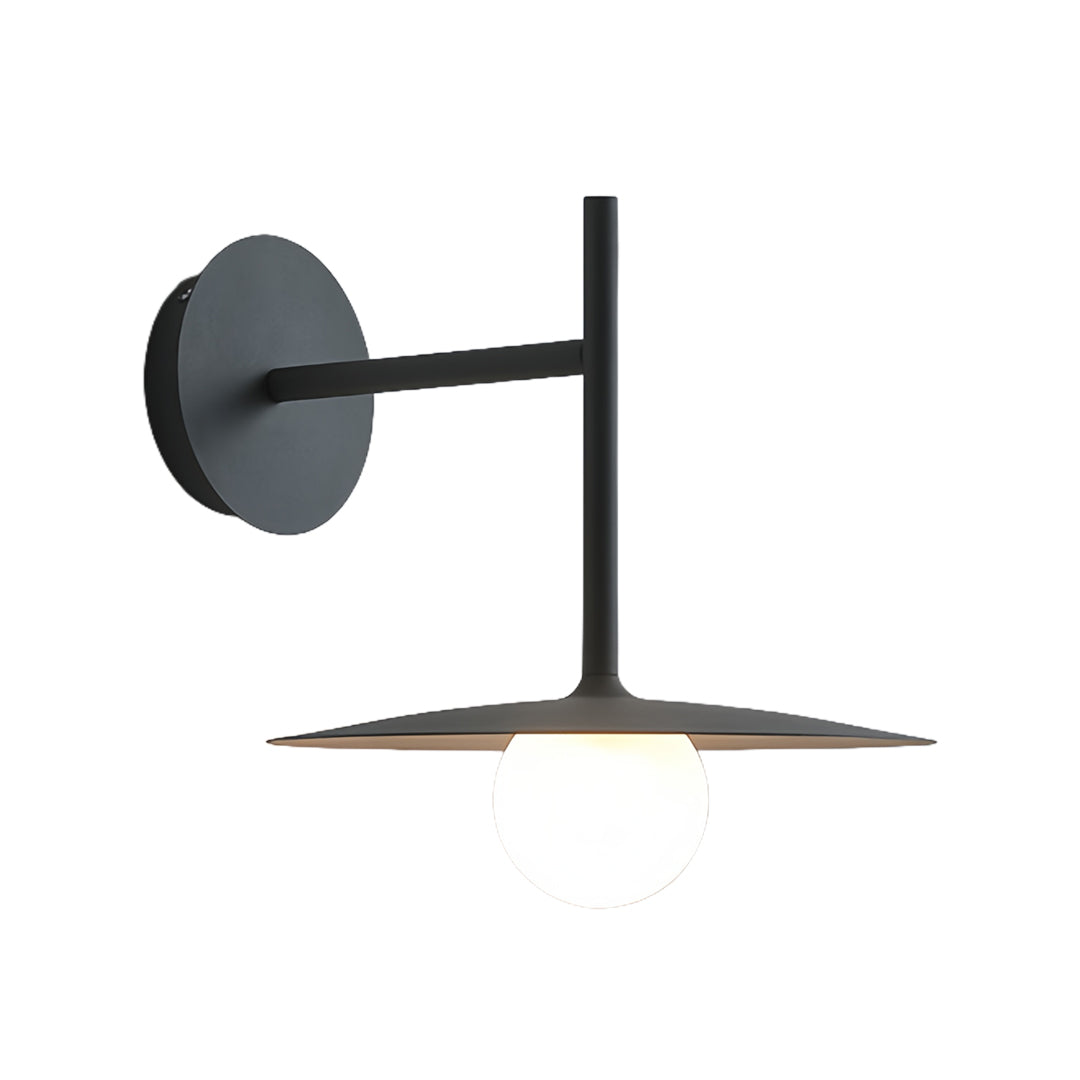 Modern Industrial LED Wall Sconce with Adjustable Arm for Reading