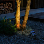 Modern Minimalist Outdoor LED Spotlight with Adjustable Head, IP65 Waterproof