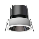 Recessed LED Ceiling Spotlights with Anti-Glare Optics for Modern Interiors
