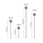 Dandelion Landscape Garden Lights – Modern Outdoor LED Spike Set