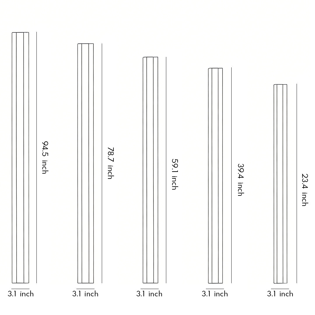 Luma Linear RGB LED Outdoor Wall Light in Stainless Steel