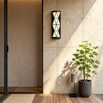 Modern Outdoor Wall Sconce with Integrated LED – Waterproof Aluminum Lighting for Patio and Entryway