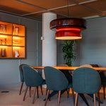 2024 Nordic Glass Hanging Lamp For Ceiling Led Home Decor Lustres Big Glass Kitchen Pendant Light Dining Table Living Room