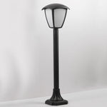 European Outdoor Landscape Lighting Fixture with Black Iron Frame