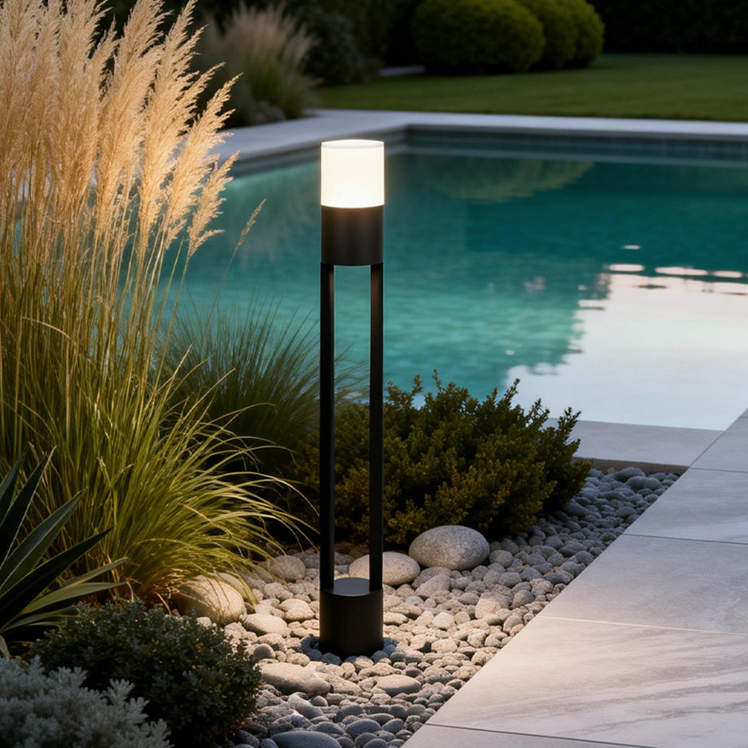 Minimalist LED Bollard Light for Pathways and Gardens