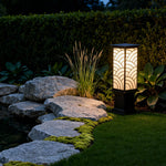 Modern Outdoor Bollard Light | Die-Cast Aluminum Landscape Lamp