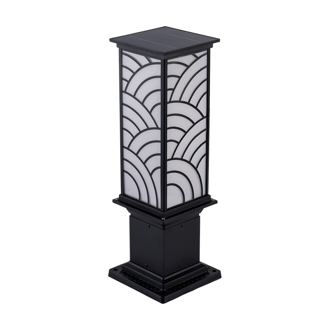 Modern Outdoor Bollard Light | Die-Cast Aluminum Landscape Lamp
