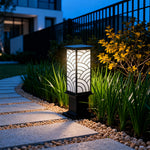 Modern Outdoor Bollard Light | Die-Cast Aluminum Landscape Lamp