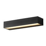 Modern Outdoor Wall Sconce with Integrated LED and Address Number Light