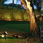 Architectural Outdoor Spotlight with Die-Cast Aluminum Body