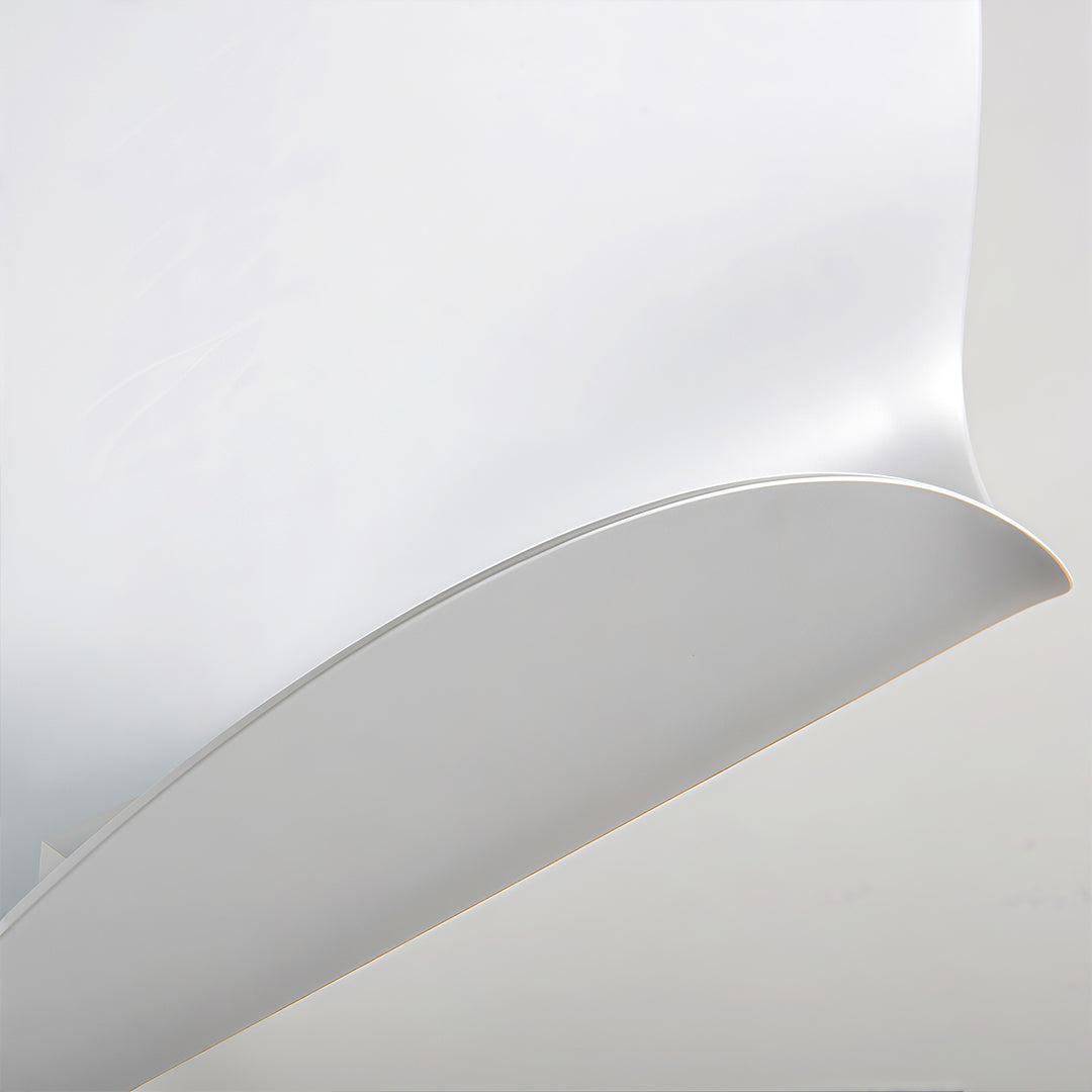 Modern White Iron LED Wall Sconce with Three Color Temperatures