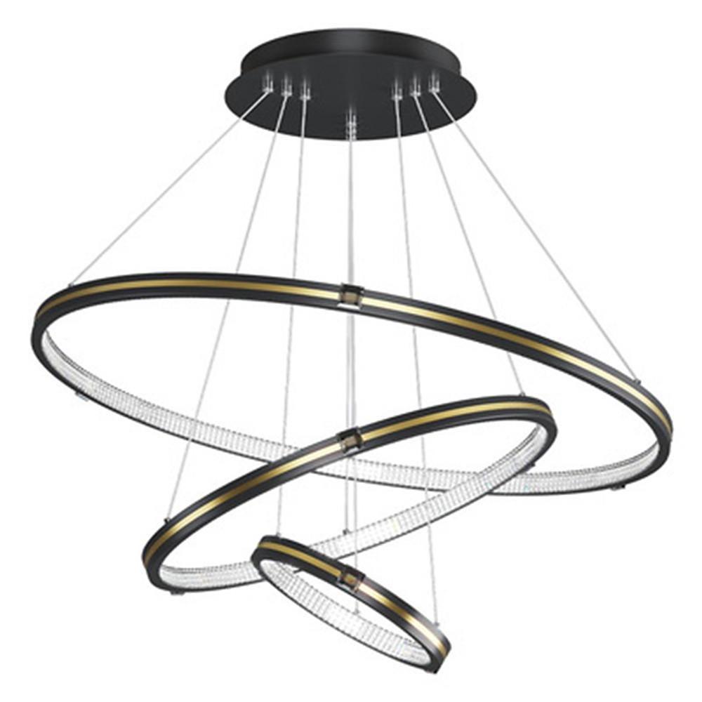 Stylish 3 Rings Led Chandelier