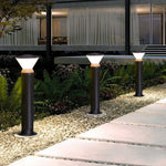 Modern Minimalist Outdoor LED Bollard Light for Pathways & Gardens