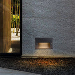 Architectural Recessed LED Step Light for Outdoor Spaces, 3000K