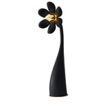 Fleur Sculptural Floor Lamp in Black or Gold – Modern Art Deco Lighting