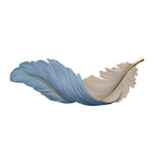Feather Wall Lamp Art Deco LED Sconce for Modern Interiors