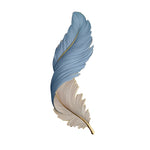 Feather Wall Lamp Art Deco LED Sconce for Modern Interiors