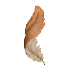 Feather Wall Lamp Art Deco LED Sconce for Modern Interiors