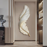 Feather Wall Lamp Art Deco LED Sconce for Modern Interiors