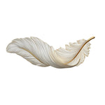 Feather Wall Lamp Art Deco LED Sconce for Modern Interiors