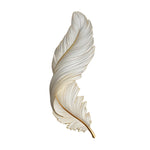 Feather Wall Lamp Art Deco LED Sconce for Modern Interiors