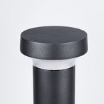Modern Black Bollard Light for Pathways & Gardens