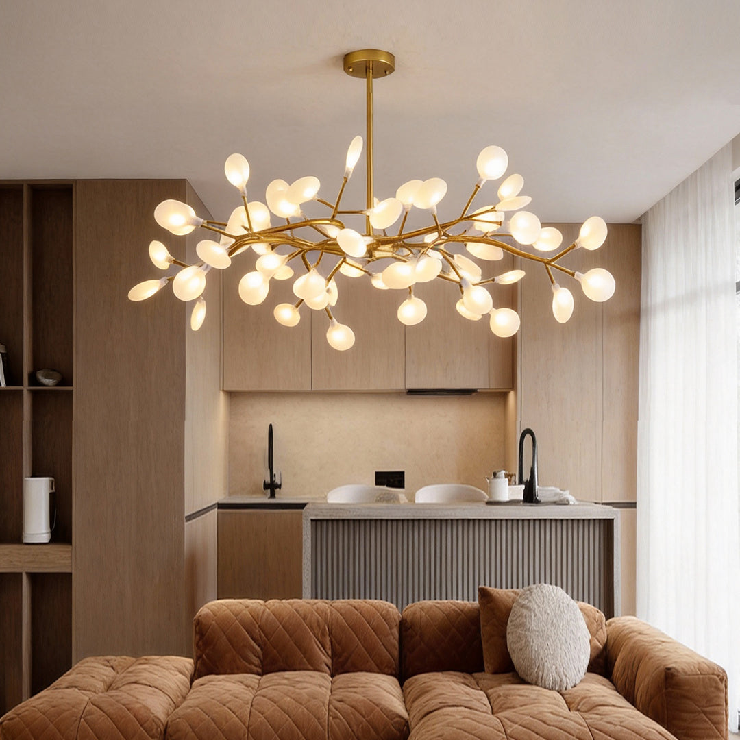 Firefly Satellite LED Pendant Light – Modern Chandelier for Living Spaces
