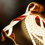 Solar LED Strip Light for Outdoor Spaces, Warm White 3000K