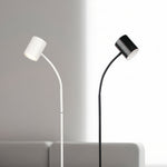 Nordic Adjustable LED Floor Lamp with Touch Dimming for Modern Living Spaces