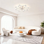 AuraSilent Ceiling Fan Light – Minimalist LED Flush Mount with Whisper-Quiet Motor