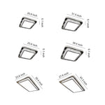 Luxury Crystal Flush Mount Ceiling Light in Polished Chrome