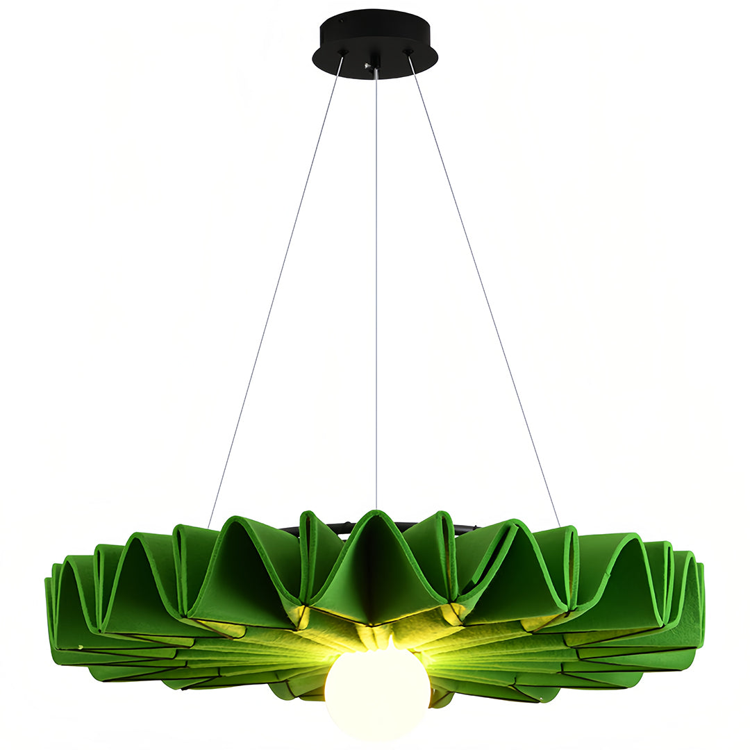 Acoustic Felt Chandelier with Adjustable Drop for Modern Interiors