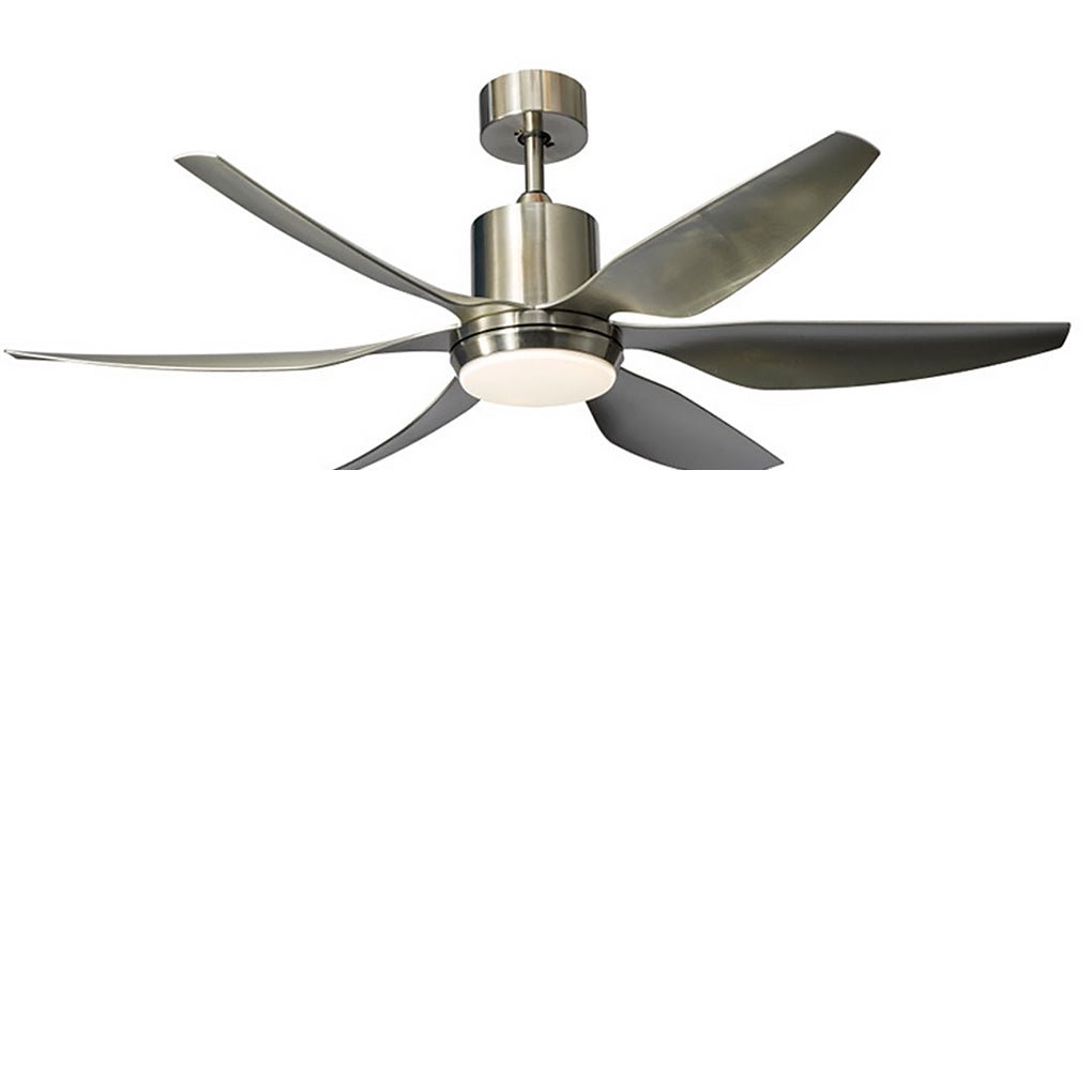 Frequency Conversion 66 Inch Silent Ceiling Fan Lamp 24W Dimming With Remote Control