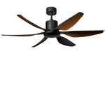 Frequency Conversion 66 Inch Silent Ceiling Fan Lamp 24W Dimming With Remote Control
