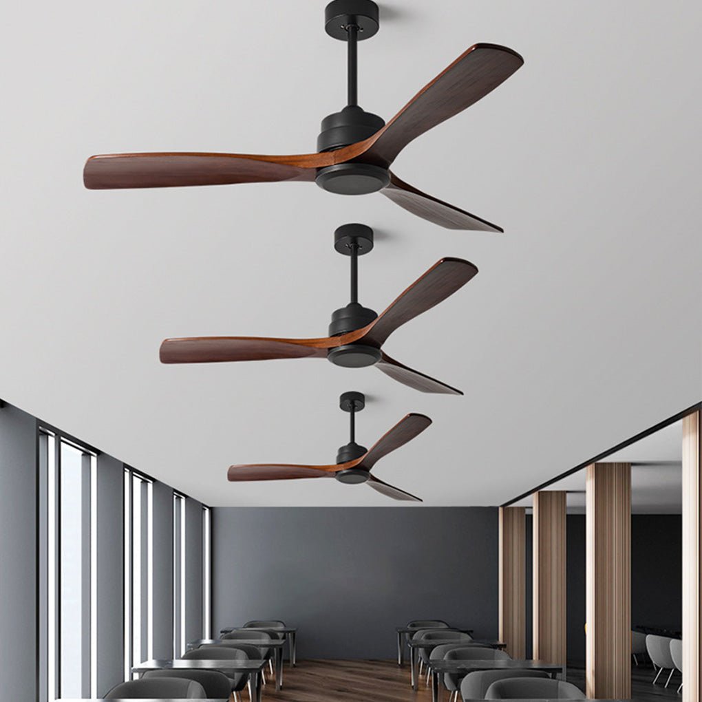 Frequency Conversion Remote Control Mute Ceiling Fan With Adjustable Wind Speed