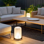 Aria Outdoor Portable LED Lantern with Handle – Modern Waterproof Design