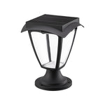 Aurelia Solar Pillar Light in Die-Cast Aluminum for Modern Landscapes